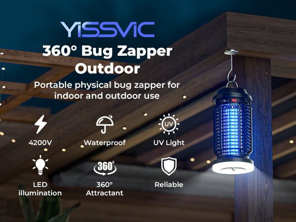 Bug Zapper Outdoor Indoor Waterproof