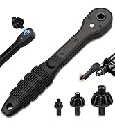 Dexspoeny 3-in-1 Magnetic Ratchet Drill Chuck Key Wrench | Universal Chuck Wrench for Electric/Co...