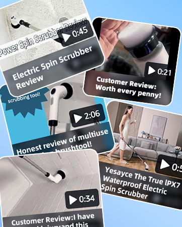 electric scrubber for cleaning