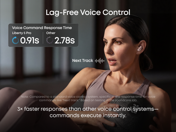 Lag-Free Voice Control