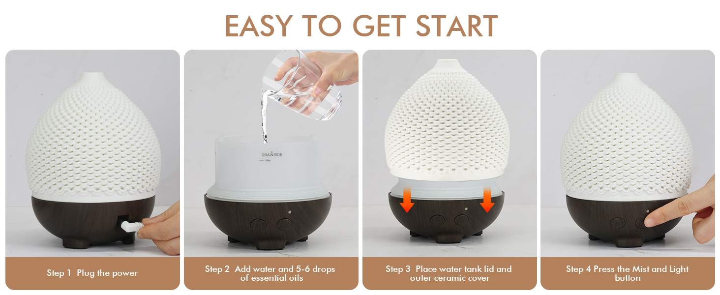 3D Oils Diffuser Ceramic 250ml_11