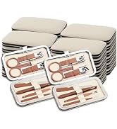Manicure Kit Bulk, Nail Clippers Set Stainless Steel Fingernail Clippers Set, Sturdy Nail Tip Cut...