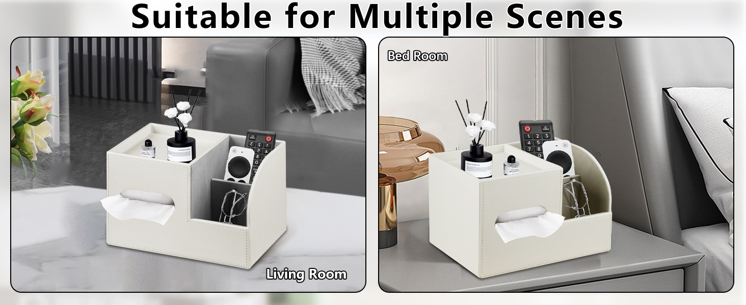 tissue box cover holder bathroom decor kleenex storage cube square boxes tissues leather organizer 