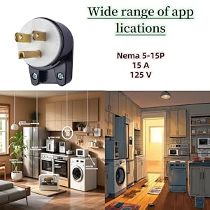 Nema 5-15p Plug