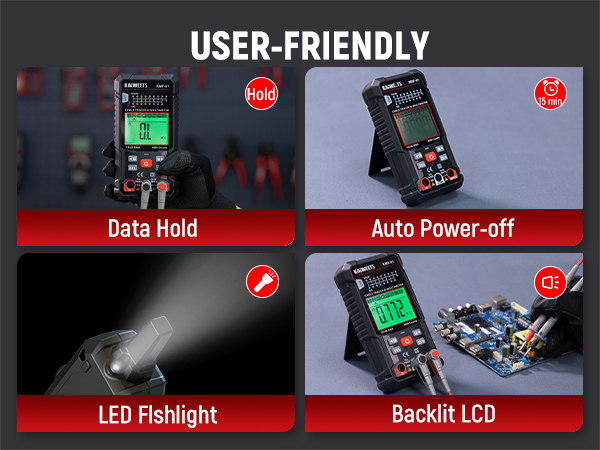 User friendly automotive meter
