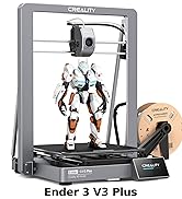 Creality Ender 3 V3 Plus 3D Printer, CoreXZ 600mm/s High-Speed Auto Leveling Direct Drive Extrude...