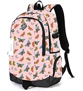 rickyh style School Backpack Travel Bag for Men &amp; Women Lightweight College Back Pack with Laptop...