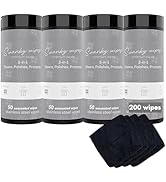 Swanky Stainless Steel Cleaner Wipes - Grime & Grease Remover Kitchen Cleaning Supplies - Clean &...