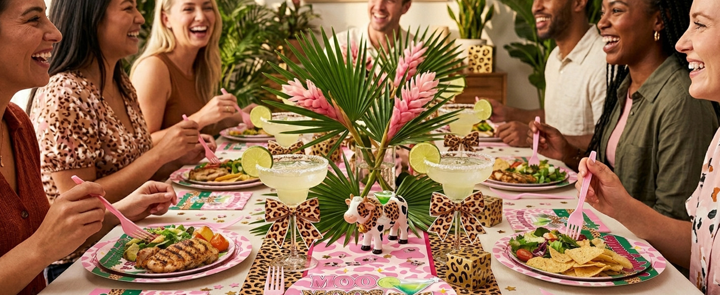 Moo Moos and Margaritas Party Decorations