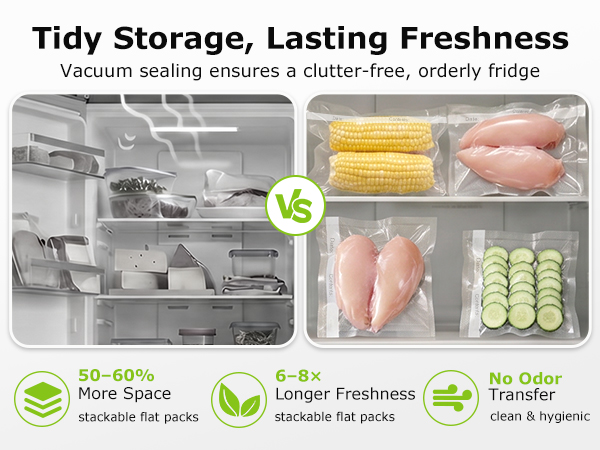 Tidy Storage, Lasting Freshness