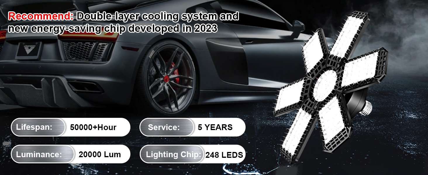 led garage light