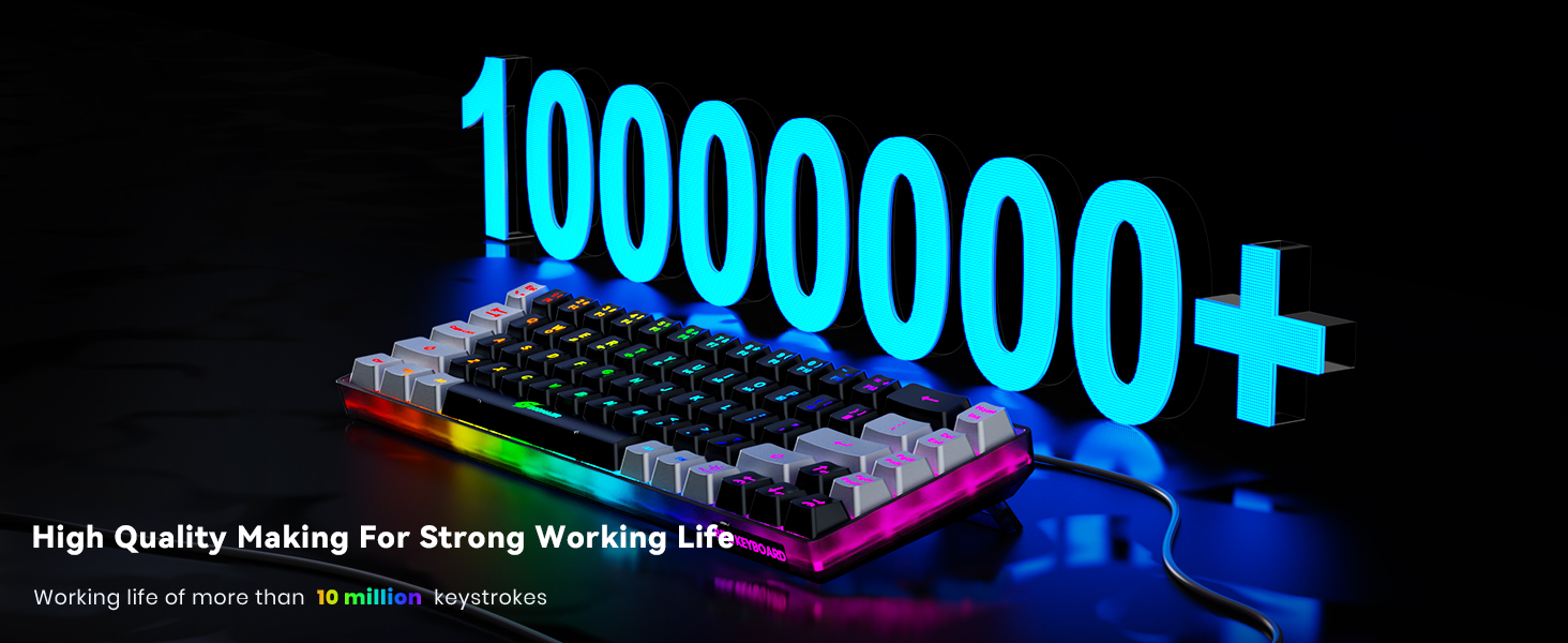 wired gaming keyboard