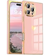 IAIYOXI Case for iPhone 16 Pro Max - Rectangle Design, Full Camera Protection, Cute Heart Pattern...