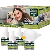 Woyamay Dog Calming Diffuser Kit - Dog Pheromones for Anxiety Relief-5-in-1 Kit with 1 Diffuser+4...
