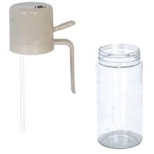 refillable glass oil bottle with sprayer handle