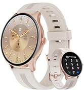 HUAKUA Smart Watches for Women Men (Answer/Make Calls) Compatible with iPhone/Android Phones, Rou...