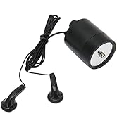 Through Wall Door Microphone Amplifier, Probe Microphone Amplifier Earphones System, High Strengt...