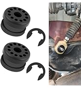 AWGUKA Pack-2 Car Transmission Shift Linkage Grommet Bushing Repair Kits, with E-clip, Precision ...