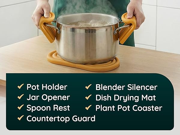 trivets for quartz countertops silicone pot mat heat resistant hot pad kitchen counter protector