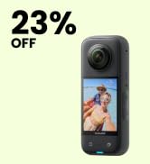 Insta360 X3-360 Action Camera with 5.7K 360 Active HDR Video, 4K Single-Lens Camera, Waterproof, ...
