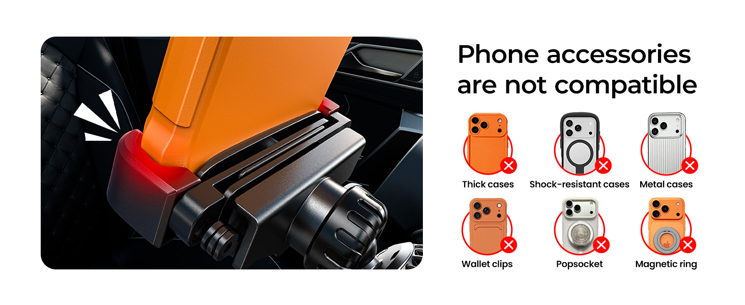 phone holder for car vent