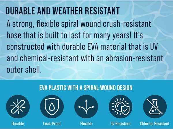 pool vacuum hose inground swivel cuff spiral cleaner filter pump inlet connector flexible