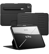 Zugu Case for iPad Pro 11 (M4) 2024, Slim Protective Cover with Apple Pencil Holder, Auto Wake/Sl...