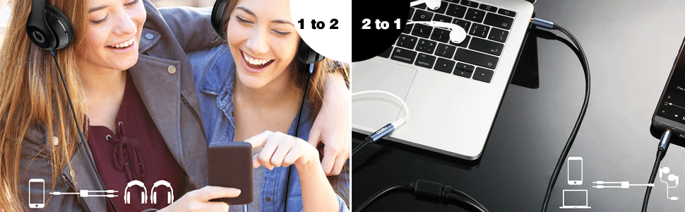 headphone splitter