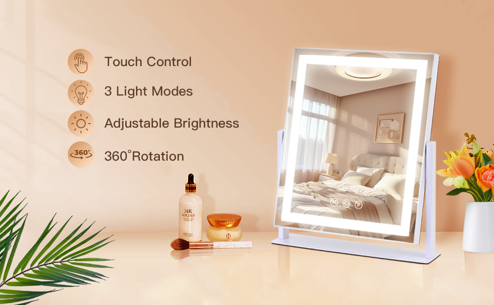 makeup mirror with lights