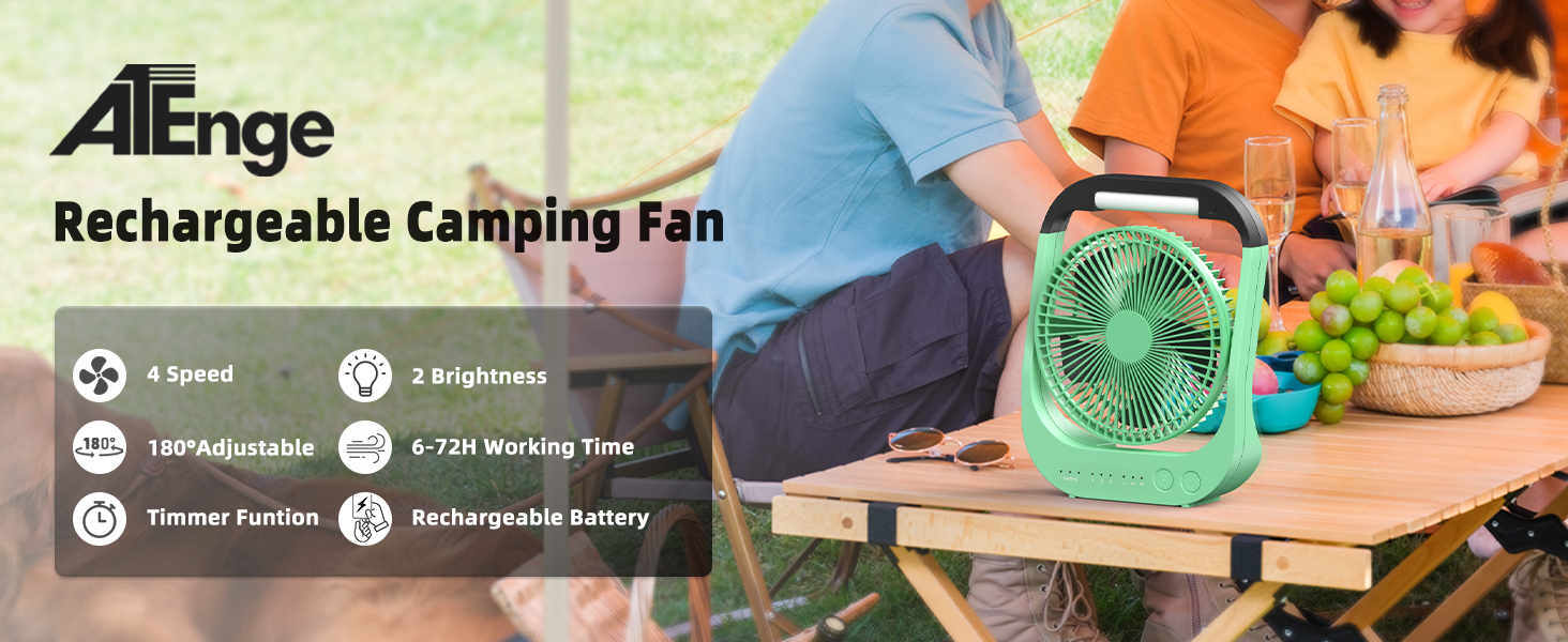 USB desk fan
