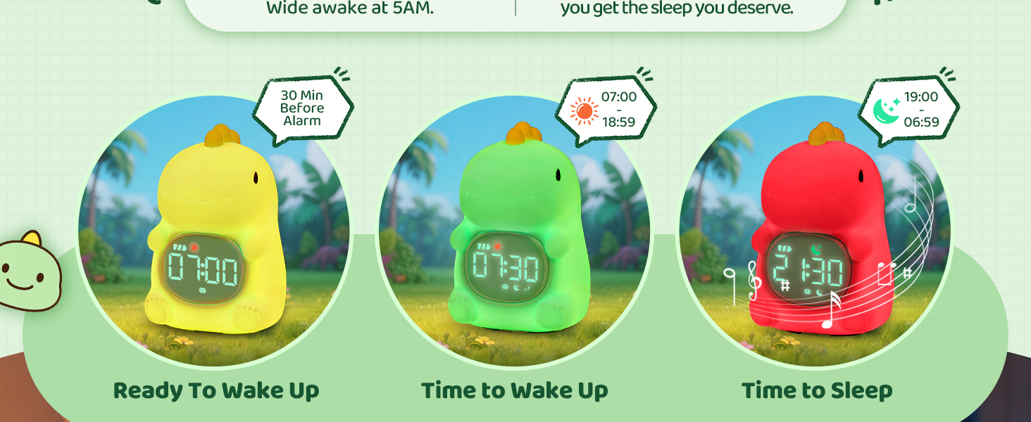 Alarm Clock with Night Light