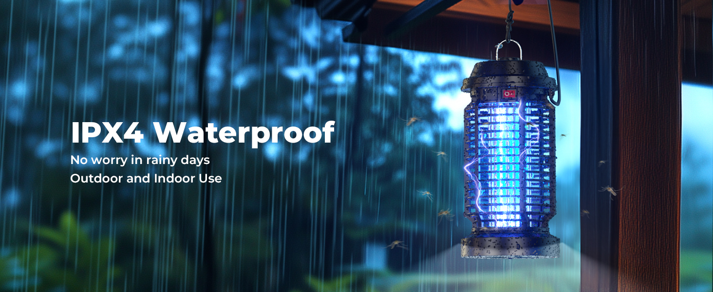 Bug Zapper Outdoor Indoor Waterproof