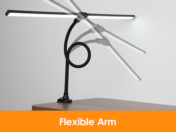 Flexible Arm Adjustable Desk Light