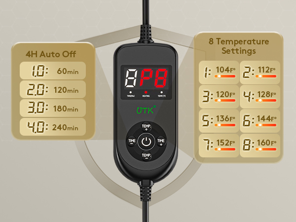 Heating Pad Auto Shut Off