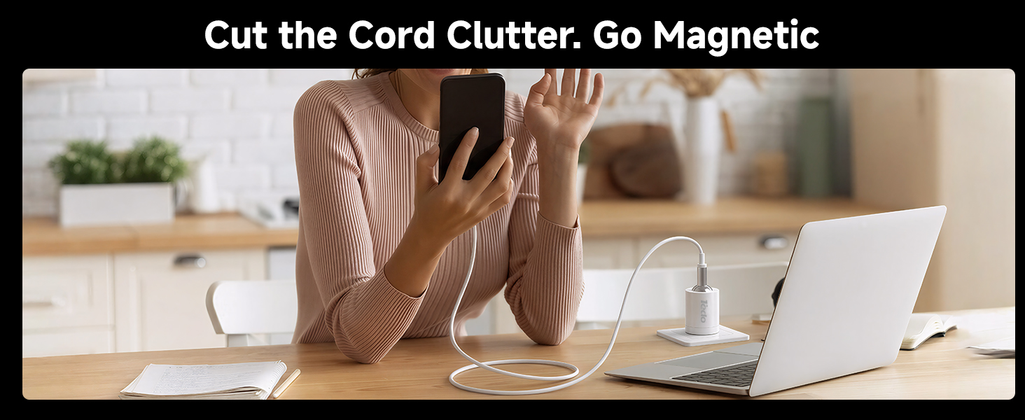 Cut the Cord Clutter. Go Magnetic