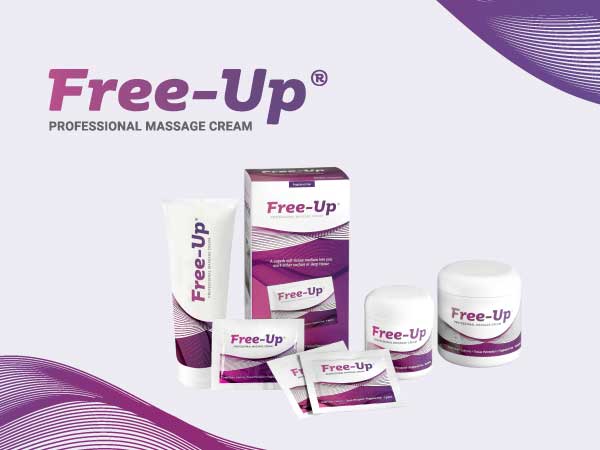FREE-UP PROFESSIONAL MASSAGE CREAM Great Glide, Clean Formulas