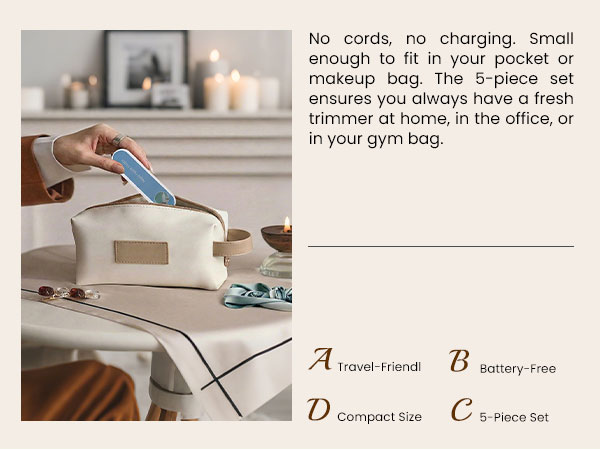 No cords, no charging