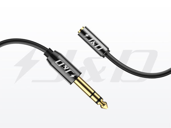 1/4 to 1/8 Gold-plated plugs
