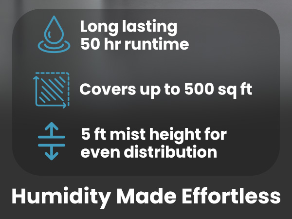 Everlasting Comfort 6L Humidifiers for Bedroom