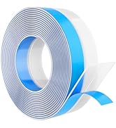 Greymond Silicone Door Seal Strip, Door Sweep Weather Stripping Tape for Draft Stopper, Shower Gl...