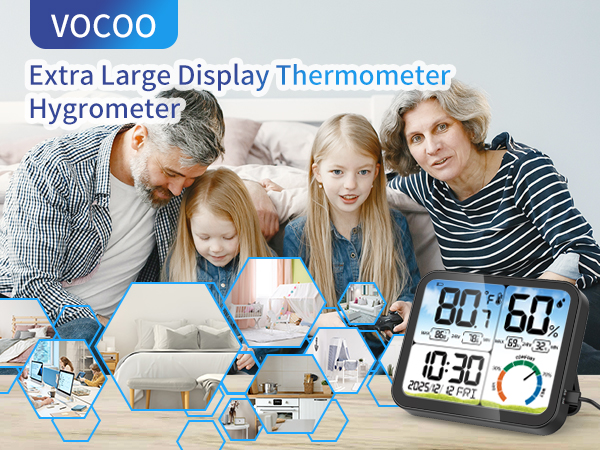 VOCOO thermometer hygrometer
