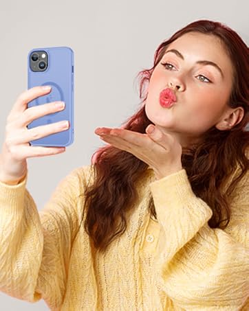 YENAPOON Matte Magnetic Phone Case for iPhone 15 / 14 / 13