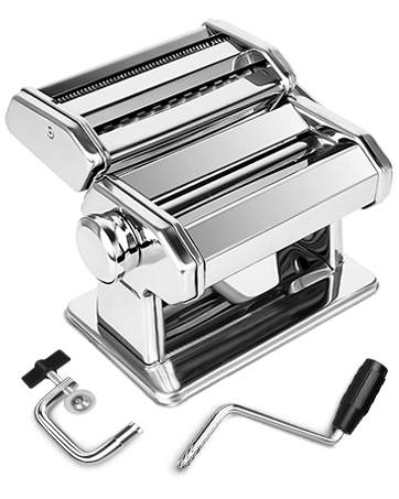stainless steel pasta machine