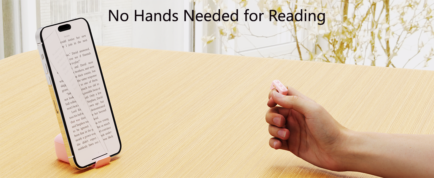 No Hands Needed for Reading
