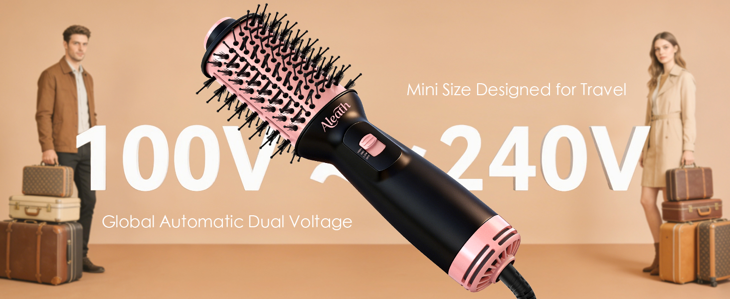 Hair Blow Dryer Brush for Travel
