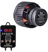 hygger Adjustable Flow Aquarium Wave Maker 24/7 Mode DC Quiet Magnetic Powerhead Fish Tank Wavema...