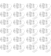 Brightown 24 Pack LED Fairy Lights Battery Operated 7 ft 20 LED String Light Waterproof Silver Wi...