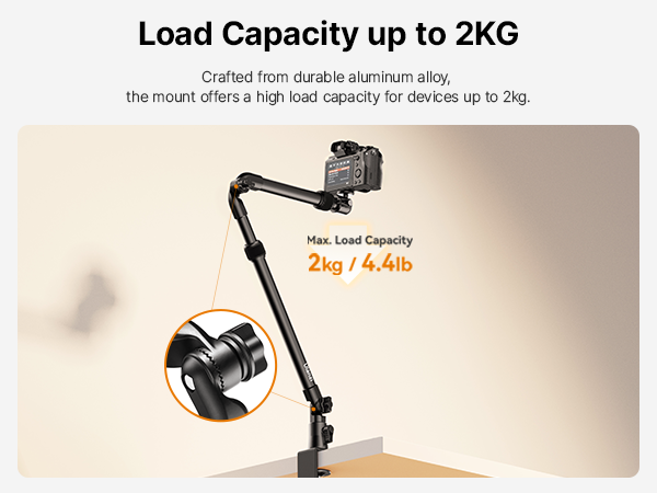 overhead camera mount rig