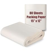 15" x 12" Packing Paper Sheets for Moving Supplies, Newsprint Paper for Moving Boxes, Wrapping Pa...