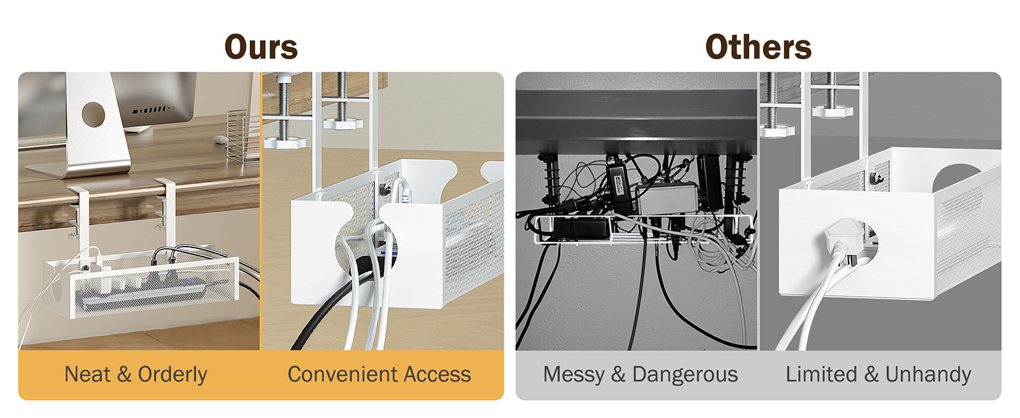 cord management,cord management box,cord management under desk,desk cord management